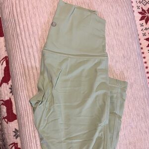 Lululemon Athletica Light Green Leggings